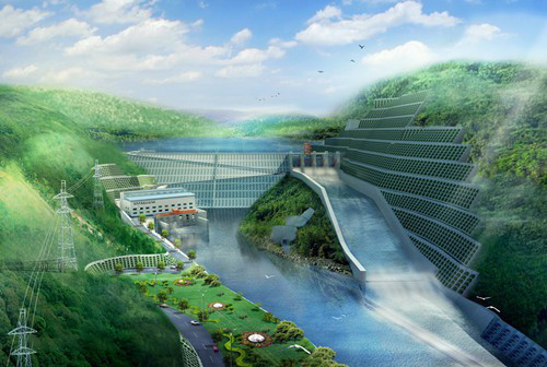 秦皇岛老挝南塔河1号水电站项目